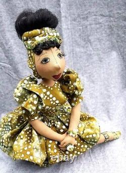 12'' African-American-Black-Dolls no. 317 Michelle-#Doll #African-#handmade