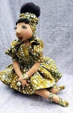 12'' African-American-Black-Dolls no. 317 Michelle-#Doll #African-#handmade