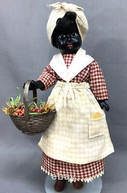 12 Rare Black Ebony Child 1909 Schoenau Hoffmeister Antique German Bisque Doll