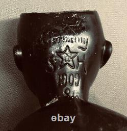 12 Rare Black Ebony Child 1909 Schoenau Hoffmeister Antique German Bisque Doll