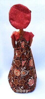 17'' Black Doll? #396 Njema? African-American Art 15''-#Doll-#handmade