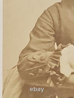 1870's CDV HTF Photo African American Black Woman New York Bostwick Afluent Free