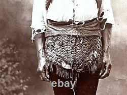 1890 Black Lives Matter BLIND Gentleman PHOTO RAGS Tribal Apron African AMERICAN