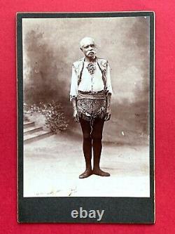 1890 Black Lives Matter BLIND Gentleman PHOTO RAGS Tribal Apron African AMERICAN