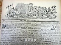 1891 African-American newspaper JIM CROW racial SEGREGATION in TEXAS & ARKANSAS