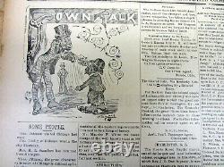 1891 African-American newspaper JIM CROW racial SEGREGATION in TEXAS & ARKANSAS