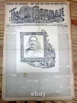 1897 African-American newspaper W H COUNCILL -Early Black educator Alabama HBCU