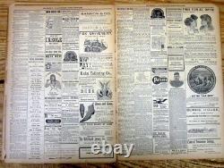 1897 African-American newspaper W H COUNCILL -Early Black educator Alabama HBCU