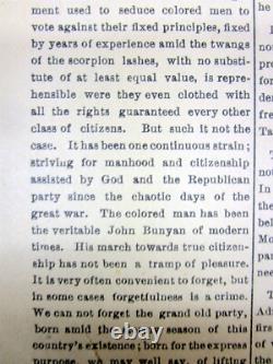 1897 African-American newspaper W H COUNCILL -Early Black educator Alabama HBCU