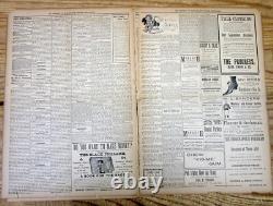 1897 African-American newspaper W H COUNCILL -Early Black educator Alabama HBCU