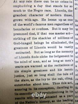1897 African-American newspaper W T JEFFERSON is 1st BLACK DENTIST nTHE US ARMY
