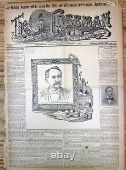 1897 African-American newspaper W T JEFFERSON is 1st BLACK DENTIST nTHE US ARMY