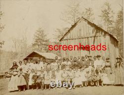 1897 CABINET PHOTO AFRICAN AMERICAN BLACK AMERICANA Columbus North Carolina