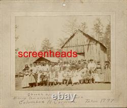 1897 CABINET PHOTO AFRICAN AMERICAN BLACK AMERICANA Columbus North Carolina
