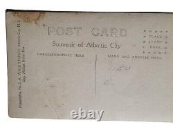 1900s AFRICAN AMERICAN BLACK RPPC POSTCARD MILLION DOLLAR PIER ATLANTIC CITY NJ