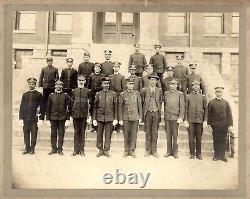 1900s African American Black Buffalo Soldier Fraternal Veterans Group Photo