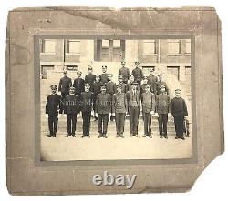 1900s African American Black Buffalo Soldier Fraternal Veterans Group Photo