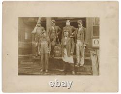 1900s African American Black Labor NYC Signed Photo