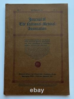 1913 Journal National Medical Association African American Tuskegee History