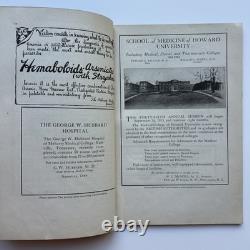 1913 Journal National Medical Association African American Tuskegee History