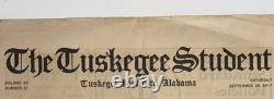 1917 The Tuskegee Student Newspaper, Original, African American, Black Press