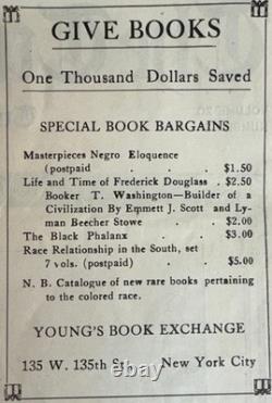 1917 The Tuskegee Student Newspaper, Original, African American, Black Press