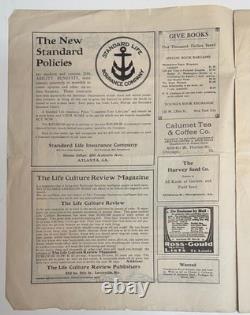 1917 The Tuskegee Student Newspaper, Original, African American, Black Press