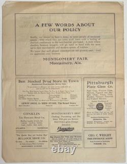 1917 The Tuskegee Student Newspaper, Original, African American, Black Press