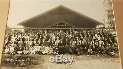 1919 Rare Photo Black African American Racial Integration La, California Church