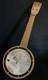 1920's Antique African American Folk Art Black Americana Drawing MS Banjo