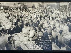1930 O. V. Catto Elks Home Philadelphia Panoramic Photograph African American