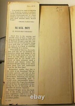 1945'BLACK BOY' by RICHARD WRIGHT 1ST ED DJ AFRICAN AMERICAN BIOGRAPHY RACISM