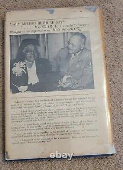 1949 African American Autobiography Signed Somerville Man Of Color Autograph