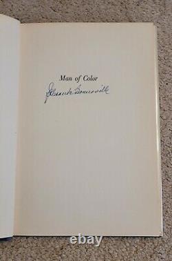 1949 African American Autobiography Signed Somerville Man Of Color Autograph