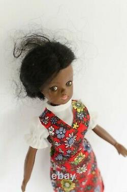 1960's Vintage Rare Sindy Doll Gayle Black African American Htf