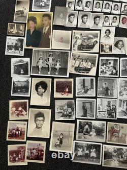 1960s African American Black Family Photo Snapshot Lot Los Angeles Compton Rare