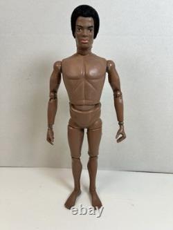 1964 GI Joe Adventure Team African American Black Flocked Hair 12 Figure