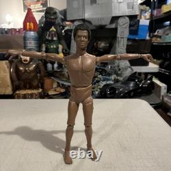 1964 GI Joe Adventure Team African American Black Flocked Hair 12 Figure