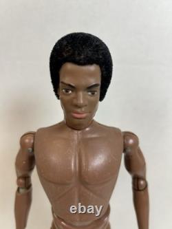 1964 GI Joe Adventure Team African American Black Flocked Hair 12 Figure