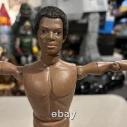 1964 GI Joe Adventure Team African American Black Flocked Hair 12 Figure