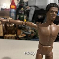 1964 GI Joe Adventure Team African American Black Flocked Hair 12 Figure