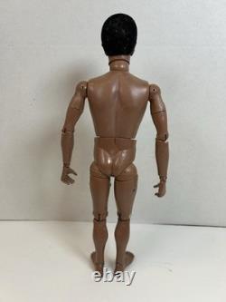 1964 GI Joe Adventure Team African American Black Flocked Hair 12 Figure