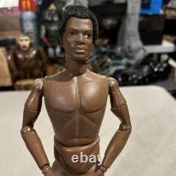 1964 GI Joe Adventure Team African American Black Flocked Hair 12 Figure