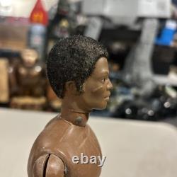1964 GI Joe Adventure Team African American Black Flocked Hair 12 Figure