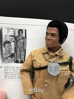 1964 Hasbro GI Joe Adventurer African American Black Action Figure