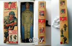 1964 Vintage Gi Joe Black African American Action Soldier In Box Complete