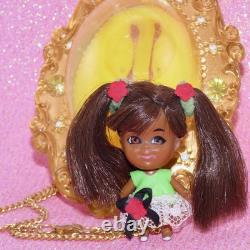 1967 Mattel African American Black Liddle Kiddle LUCKY LOCKET + chain LOIS Doll