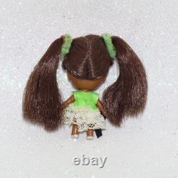 1967 Mattel African American Black Liddle Kiddle LUCKY LOCKET + chain LOIS Doll