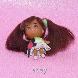 1967 Mattel African American Black Liddle Kiddle LUCKY LOCKET + chain LOIS Doll