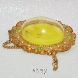 1967 Mattel African American Black Liddle Kiddle LUCKY LOCKET + chain LOIS Doll